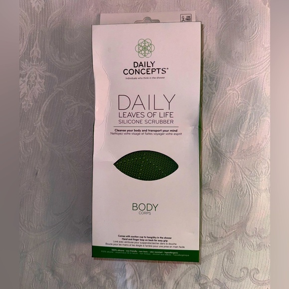 DAILY
CONCEPTS
DAILY
LEAVES OF LIFE
SILICONE SCRUBBER, NEW! - Picture 2 of 16